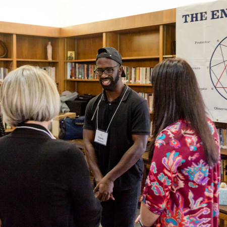 Students in a circle