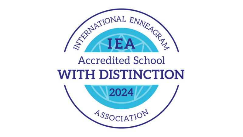 International Enneagram Association Accredited School with Distinction 2024